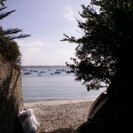 Maison Bretonne Typique Plage Des Oiseaux A Fouesnant Beg Meil Extérieur photo